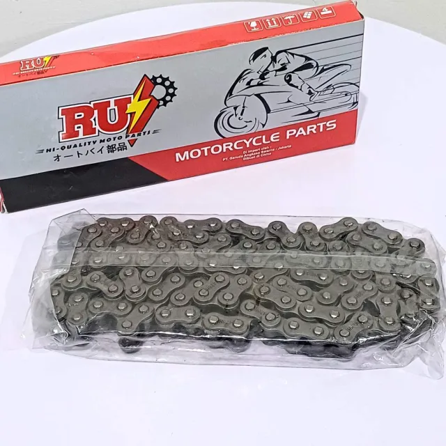 RANTAI MOTOR HITAM 428H 100 104 106 108 110 112 114 120 124 128 130 132 136 140