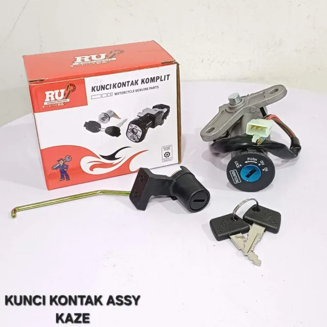 KUNCI KONTAK ASSY SET JOK BELAKANG KAWASAKI KAZE KAZE R
