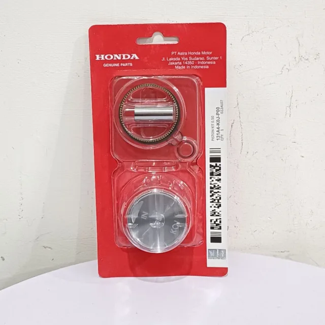 PISTON SEHER KIT SET RING PEN PISTON GENIO OZ OS 50 0.50 KOJ K0J