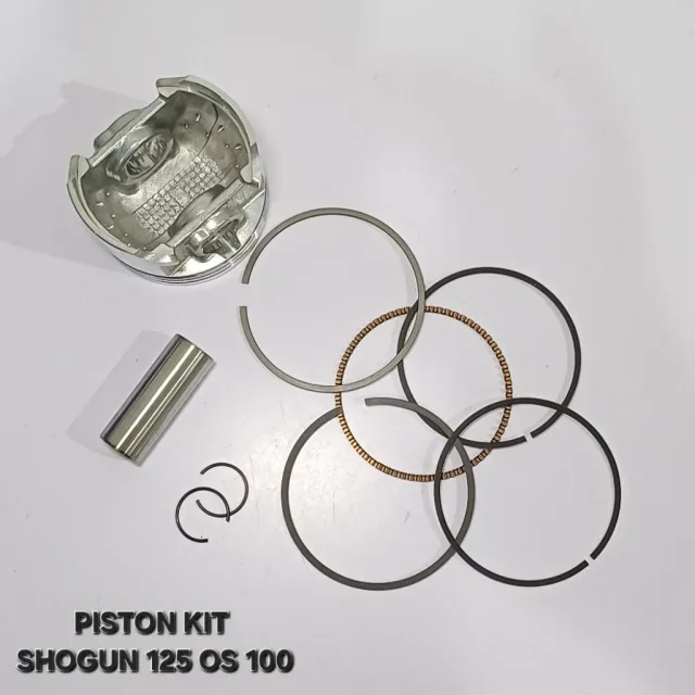PISTON SEHER KIT SET RING PEN PISTON SHOGUN 125 OS 100 1.00 28G31