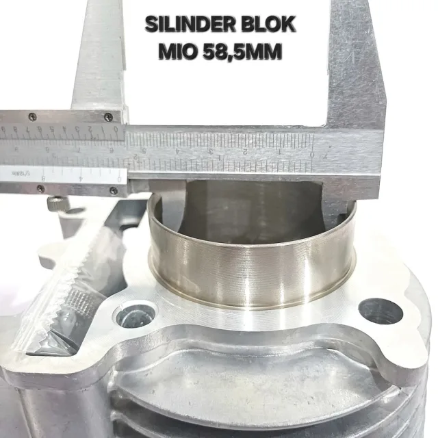 SILINDER BLOK SEHER BORING BORE UP MIO 58,5MM