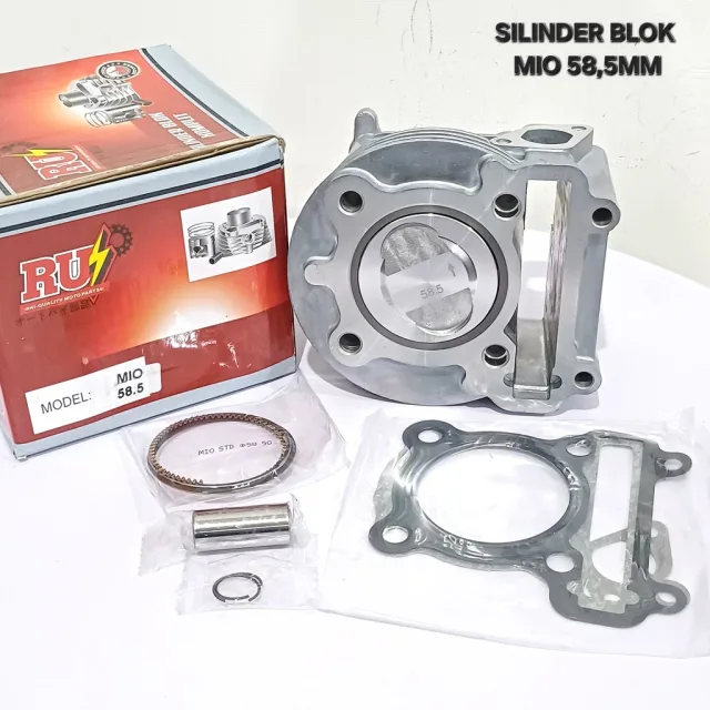 SILINDER BLOK SEHER BORING BORE UP MIO 58,5MM