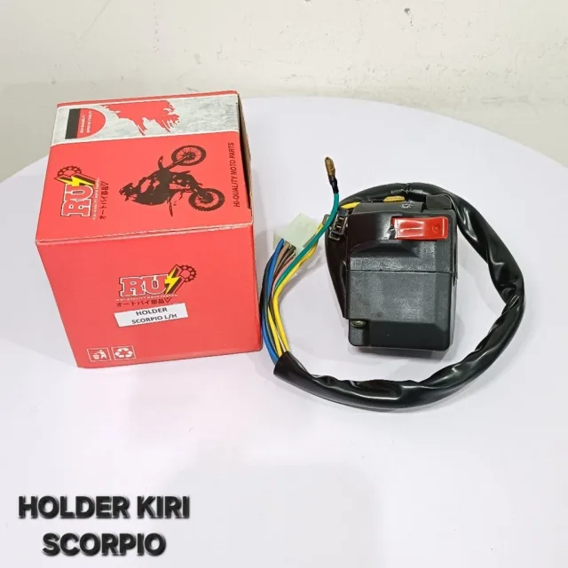 HOLDER ASSY SWITCH SAKLAR LH KIRI SCORPIO LAMA OLD KIRI