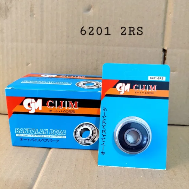 ISI 10 PC CJM LAHER BEARING PRESS 6201 2RS CJM ISI 10 PCS