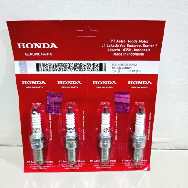 ISI 4 PC BUSI X24 X24EPU9 DENSO HONDA GL PRO MAX TIGER MEGAPRO