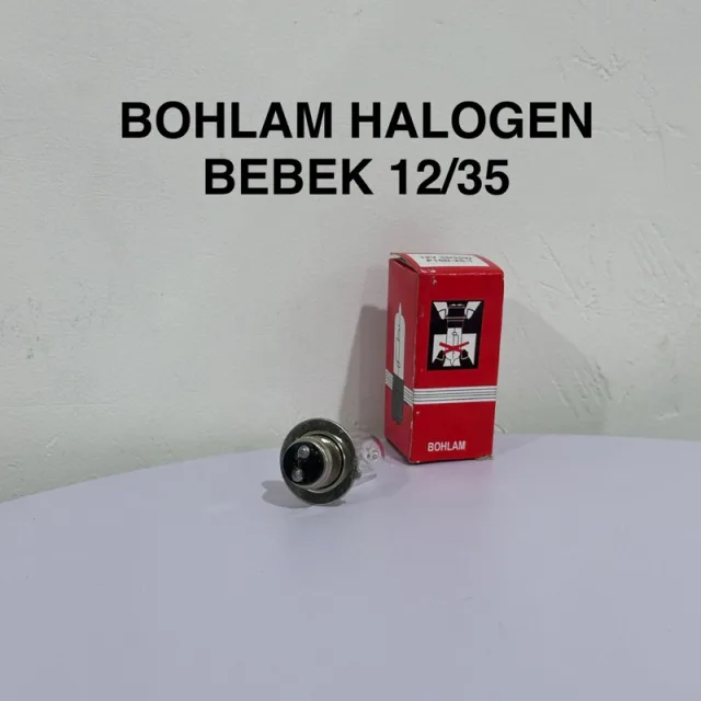 HRG PER 5 BIJI LAMPU DOP BOHLAM BOLAM HALOGEN 12V 35W TERMURAH BEBEK MATIC MATIK