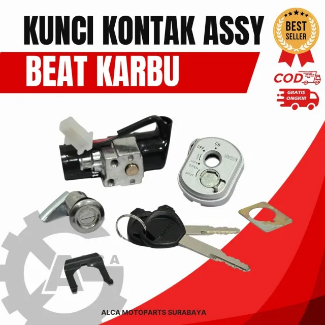 KUNCI KONTAK ASSY SET BEAT KARBU