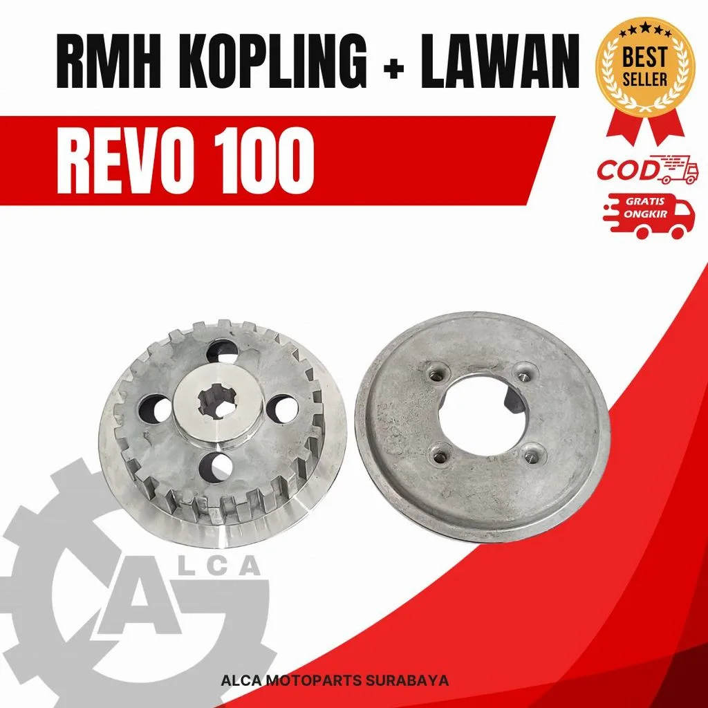 RUMAH KOPLING PLUS LAWAN KAKI 4 REVO 100 LAMA