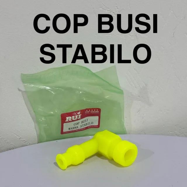 HRG PER 2 BIJI COP BUSI B TUTUP BUSI CANGKLONG BUSI B WARNA STABILO PER 2 PCS