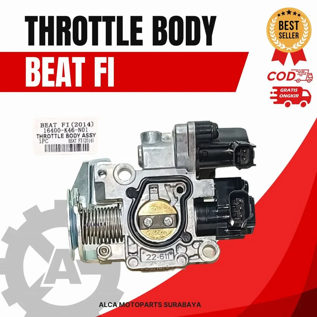 THROTTLE THROTEL BODY ASSY BEAT FI K46 2014 / VARIO 110 PGM FI