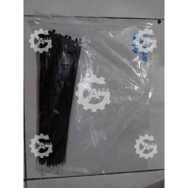 HRG PER 200 BIJI KABEL CABLE TIES 3 X 200 MM 20 CM / 3 X 250 MM 25 CM / 3,6 X 300 MM 30 CM ISI 200 PCS PER PAK