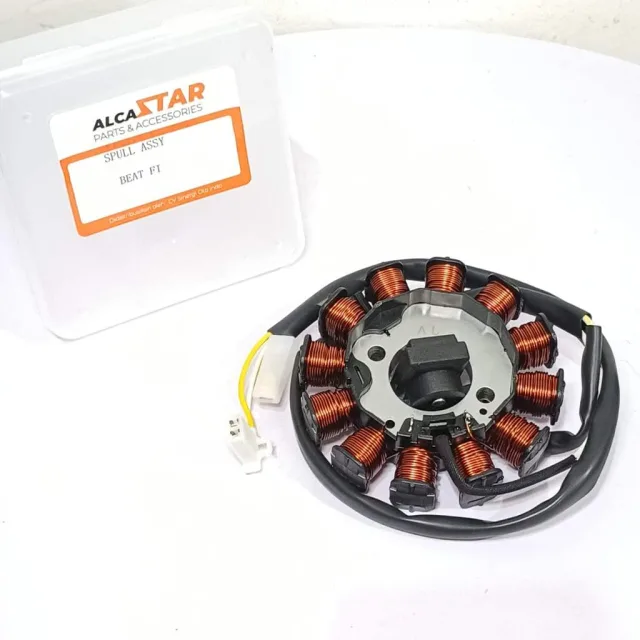 SPULL SPUL STATOR ASSY TEMBAGA BEAT F1 BEAT FI / SCOOPY FI / VARIO 110 FI