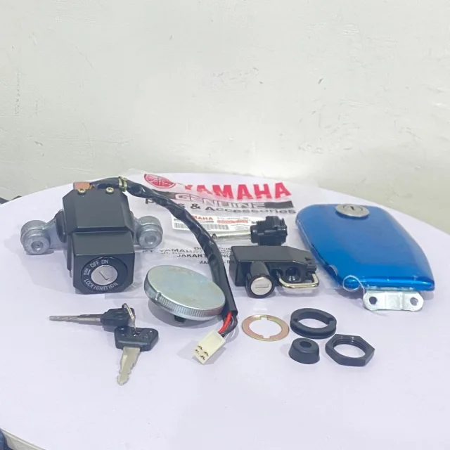 KUNCI KONTAK ASSY SET KUNCI JOK TUTUP TANGKI GRADE A RX KING RXKING OLD LAMA 5T5