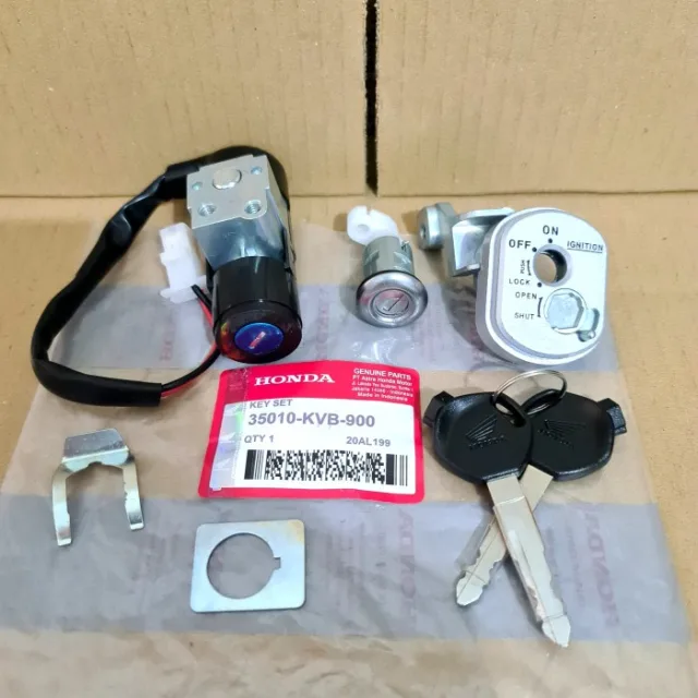 KUNCI KONTAK ASSY SET KUNCI JOK GRADE A HONDA VARIO 110 KARBU LAMA KVB