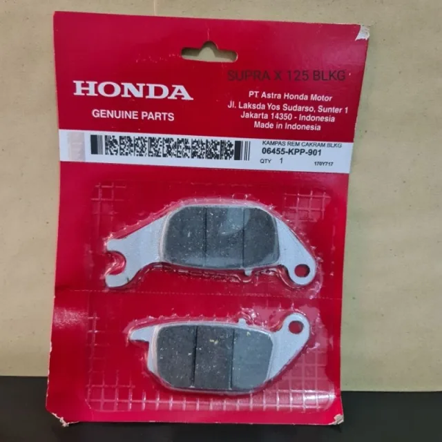 KAMPAS REM CAKRAM DISPAD BELAKANG SUPRA X 125 KPP