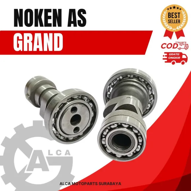 NOKEN AS CAMSHAFT BERKUALITAS HONDA GRAND / SUPRA LAMA / FIT LAMA / LEGENDA / PRIMA