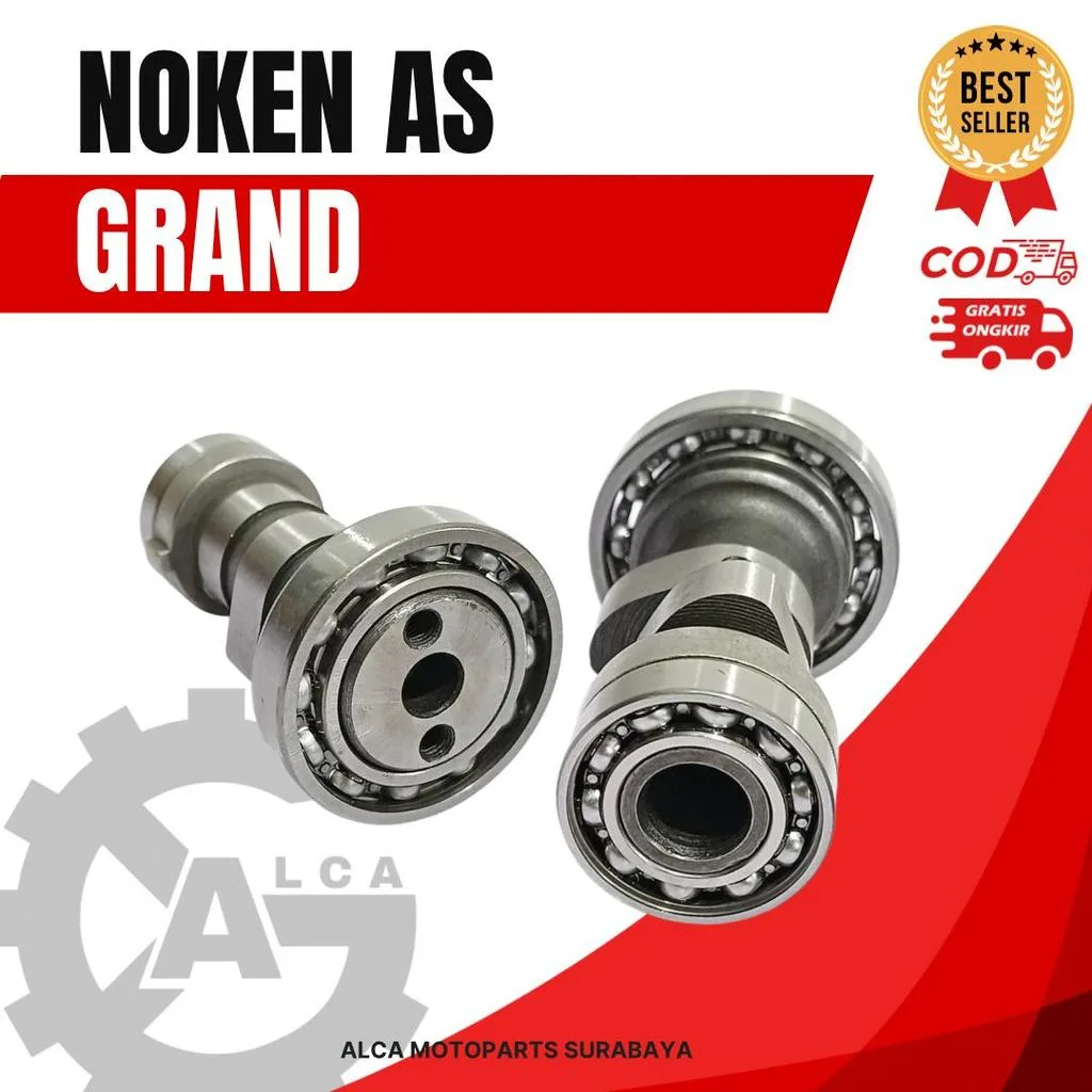 NOKEN AS CAMSHAFT BERKUALITAS HONDA GRAND / SUPRA LAMA / FIT LAMA / LEGENDA / PRIMA