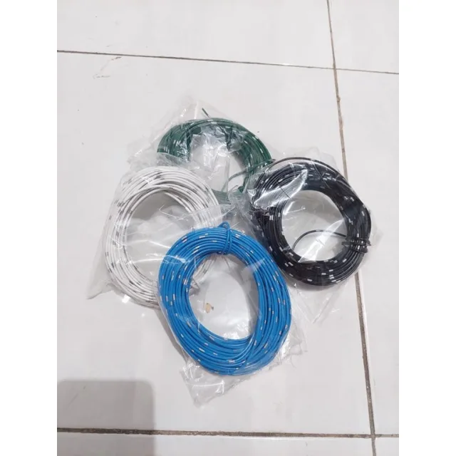 KABEL BODY MOTOR LISTRIK BINTIK 0,8 0.8 MM 1 ROLL 20 METER TERMURAH