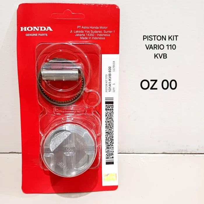 PISTON KIT VARIO 110 KARBU LAMA STD 00 KVB
