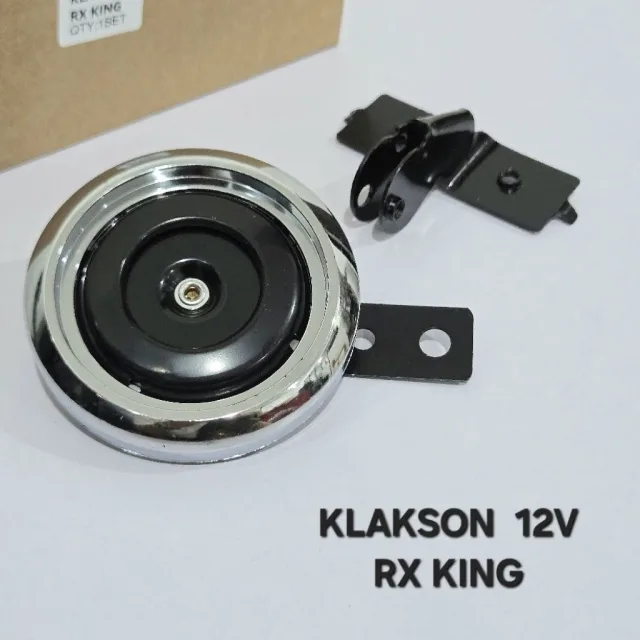 KLAKSON KLASON HORN 12V RX KING RXKING NEW 1 SET KIRI KANAN