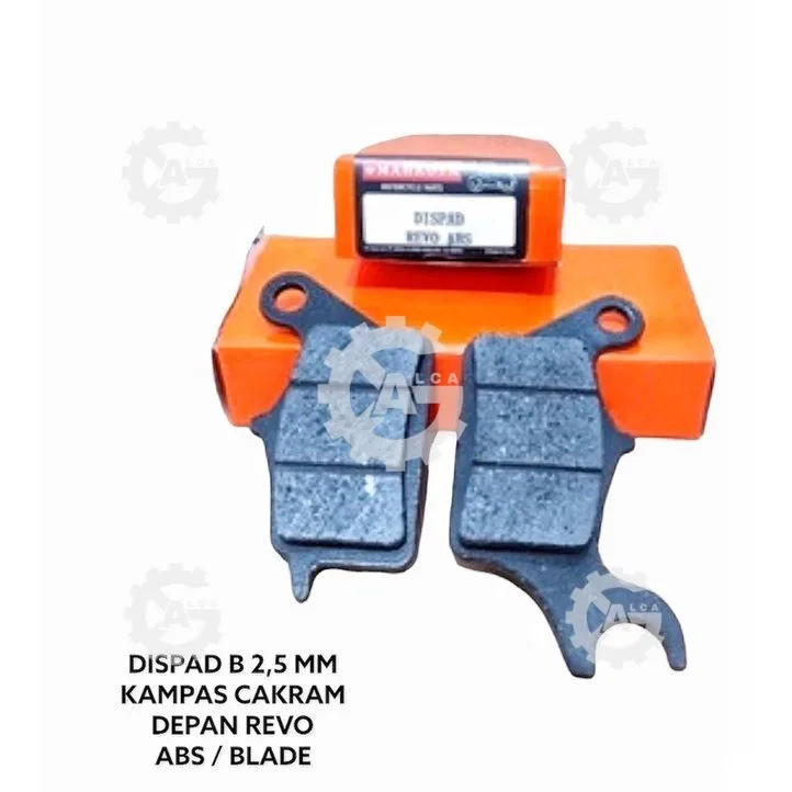 HRG PER 2 PAK DISPAD B 2,5 MM KAMPAS CAKRAM DEPAN TERMURAH REVO ABS / BLADE