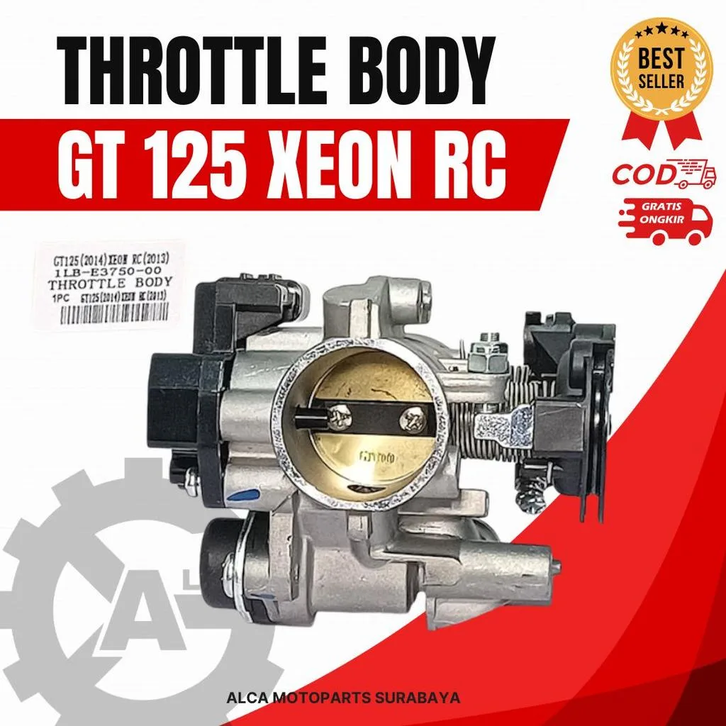 THROTTLE THROTEL BODY BODI ASSY XEON RC 2013 XEON GT 125 2014 1LB