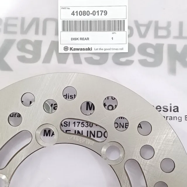 PIRINGAN CAKRAM BELAKANG KLX 150 KLX150 BELAKANG REAR 0179