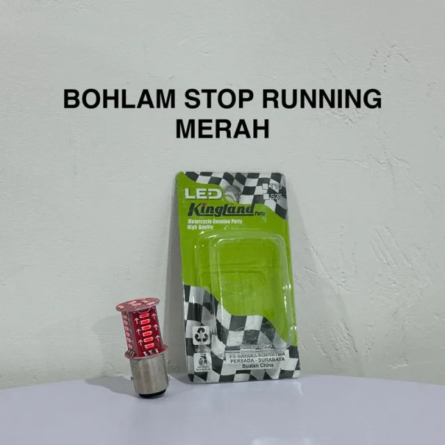DOP LAMPU BOHLAM LED STOP REM LED 30 MATA RUNNING WARNA MERAH