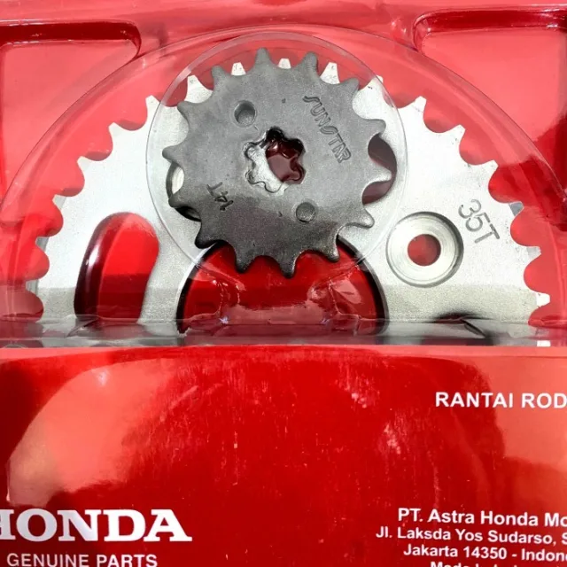 GIR GEAR PAKET SET KHARISMA SUPRA X 125 KARBU LAMA 35 14 104 KPH