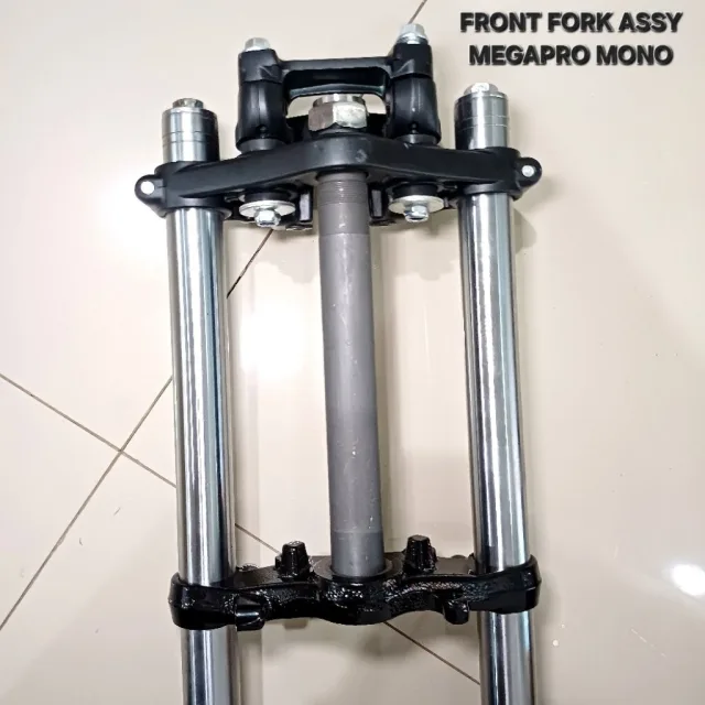 AS SHOCK SKOK SHOCKBREAKER DEPAN ASSY UP SIDE DOWN SET PLUS + T MEGAPRO MEGA PRO MONOSHOCK
