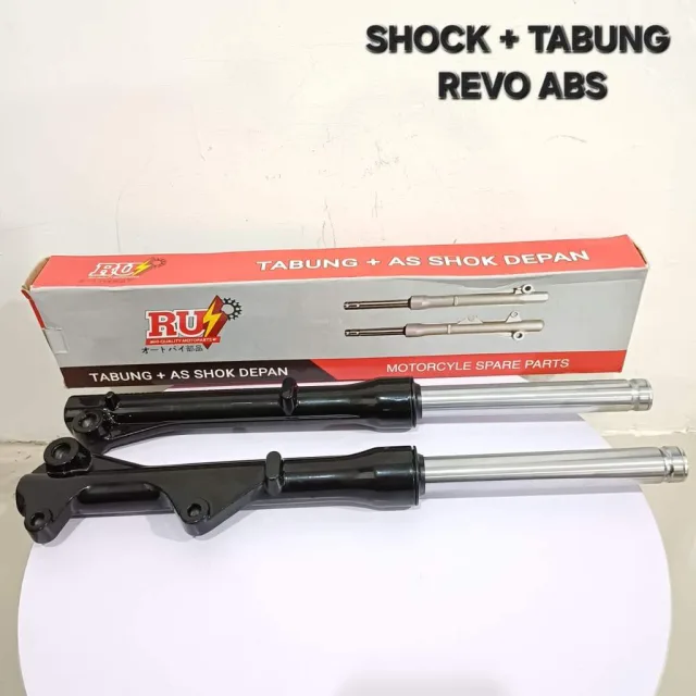 AS SHOCK SKOK DEPAN PLUS TABUNG REVO ABSOLUTE ABS BLADE 110 KARBU