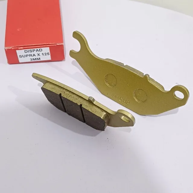 DISPAD KAMPAS REM CAKRAM BELAKANG A 3MM KOTAK SUPRA X 125 SATRIA FU REAR A 3MM