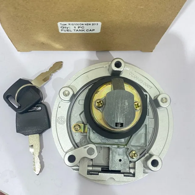 TUTUP TANGKI BENSIN FUEL TANK SET KUNCI R15 VIXION NEW 2013