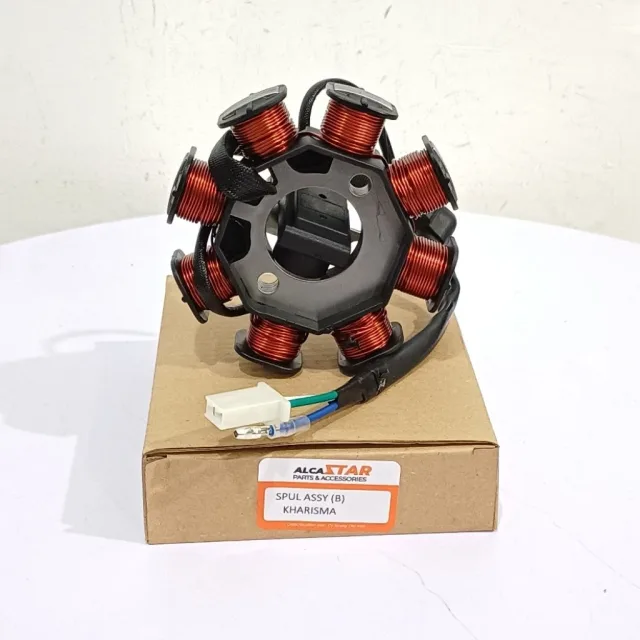 GRADE B SPULL SPUL STATOR ASSY ALUMINIUM KHARISMA SUPRA X 125 KARBU GRADE B