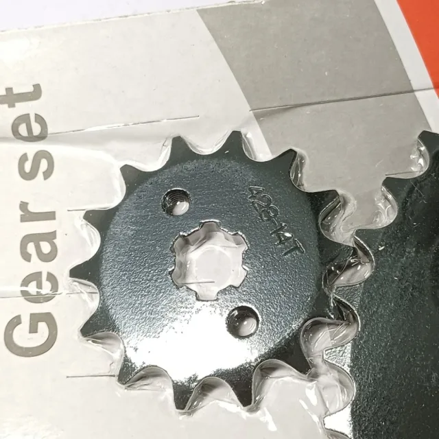 JSM GIR GEAR GER SET DEPAN BELAKANG SUPRA FIT NEW 40T 14T DEPAN BELAKANG
