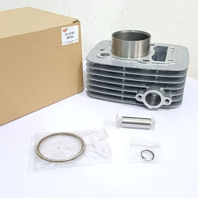 CYLINDER SILINDER BLOK SEHER ASSY SET PISTON KIT KLX 150 58 MM 58MM