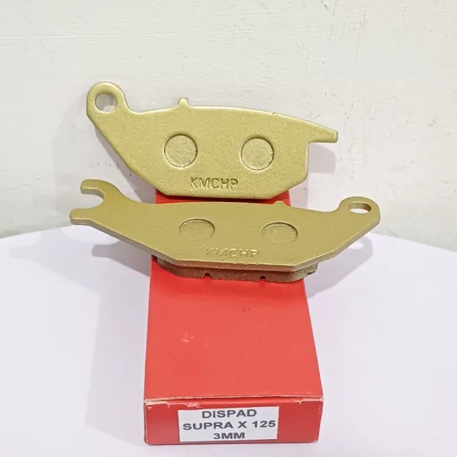 DISPAD KAMPAS REM CAKRAM BELAKANG A 3MM KOTAK SUPRA X 125 SATRIA FU REAR A 3MM