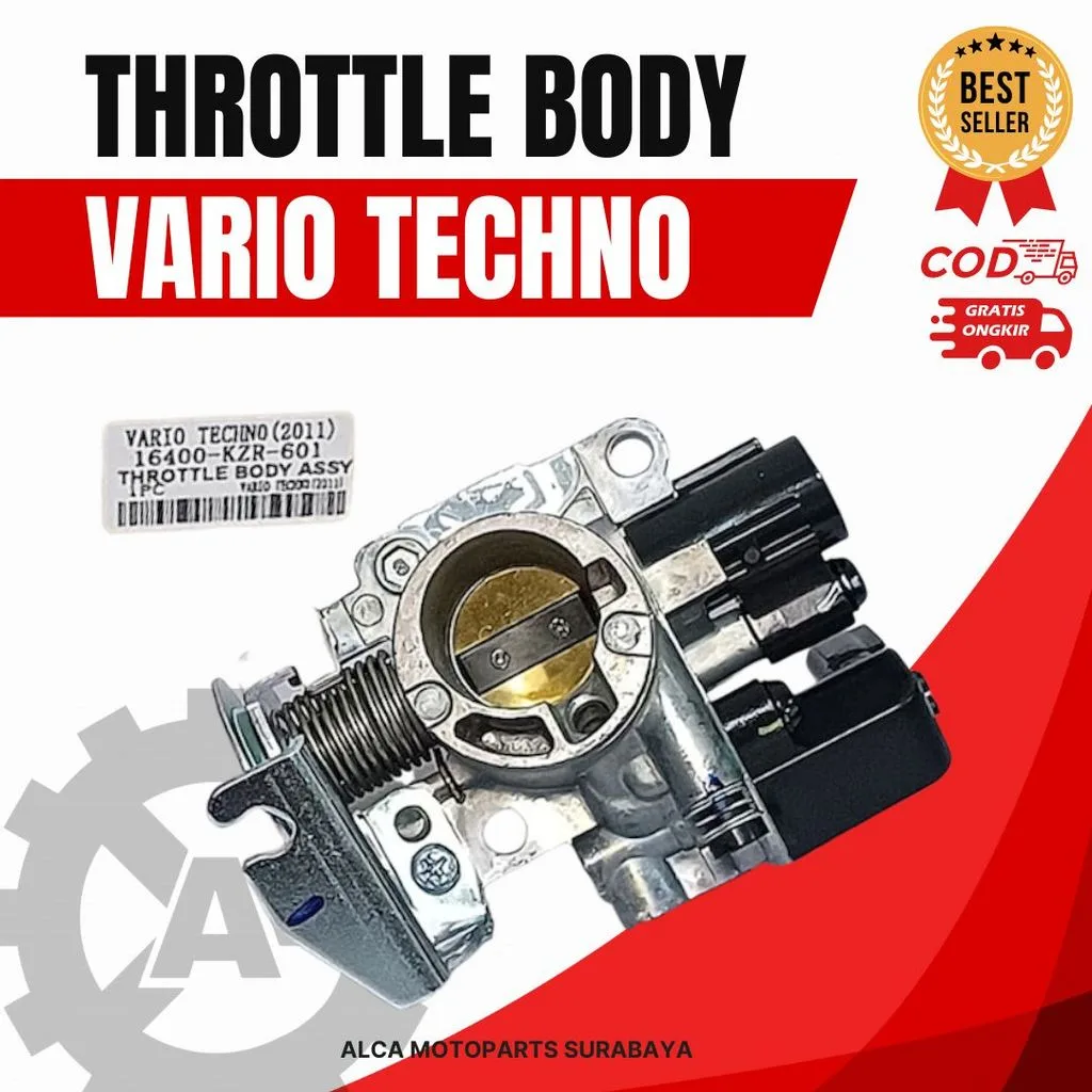 THROTTLE THROTEL BODY ASSY VARIO 125 TECHNO 125 2011 KZR
