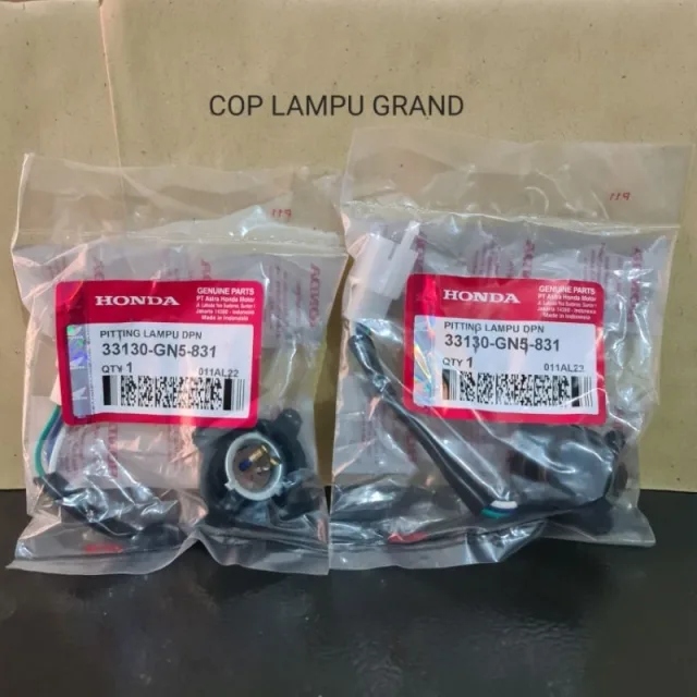 COP SOKET FITTING FITING LAMPU DEPAN HONDA GRAND SUPRA LEGENDA ASTREA