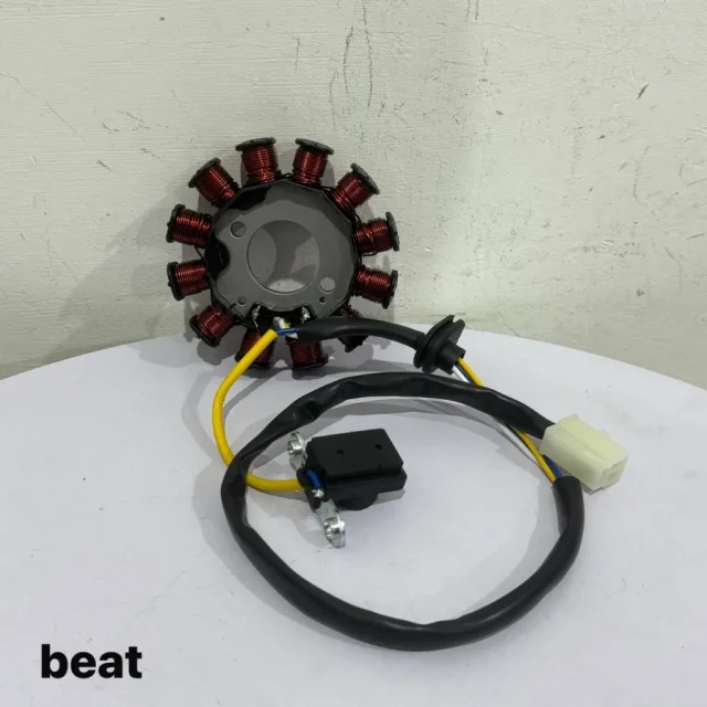 GRADE B SPULL SPUL STATOR ASSY ALUMINIUM BEAT 110 KARBU LAMA KVY GRADE B