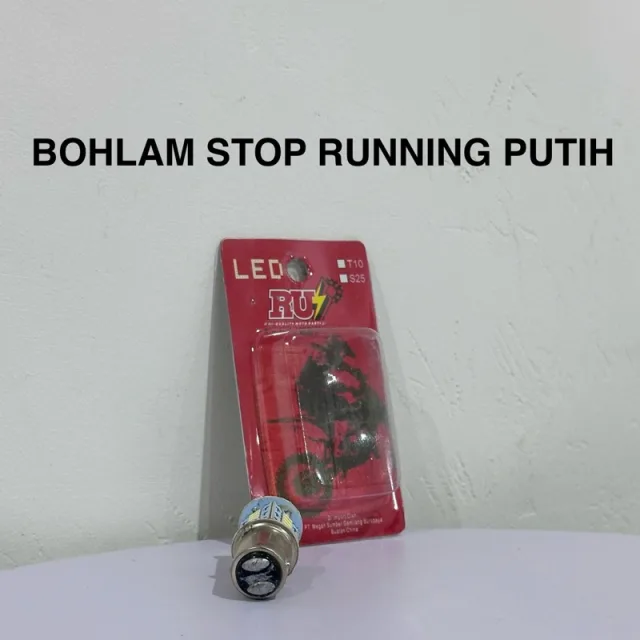 DOP LAMPU BOHLAM LED STOP REM LED 30 MATA RUNNING WARNA PUTIH