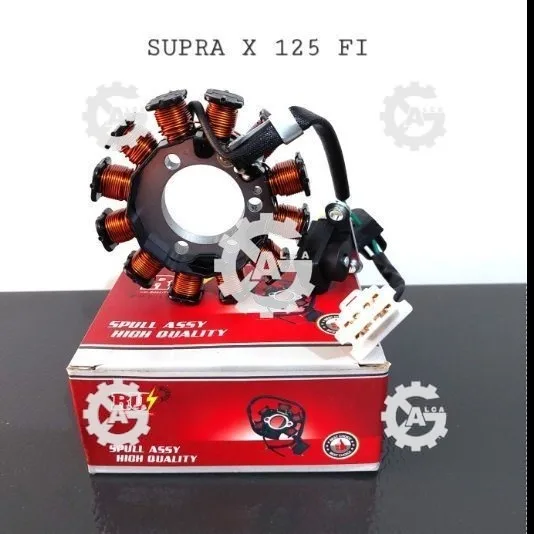 SPULL SPUL STATOR ASSY TEMBAGA SUPRA X 125 HELM IN INJECTION FI