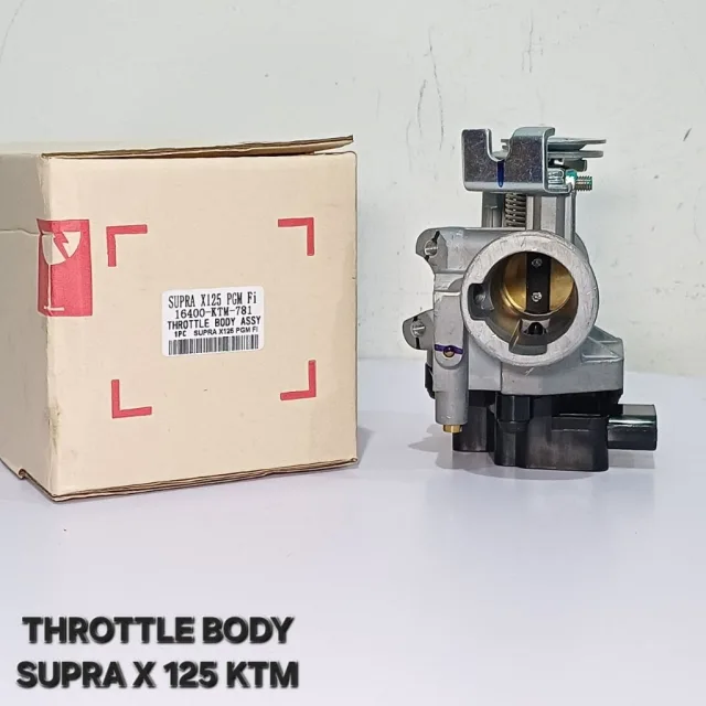 THROTTLE THROTEL BODY BODI ASSY SUPRA X 125 PGM FI F1 KTM KVL