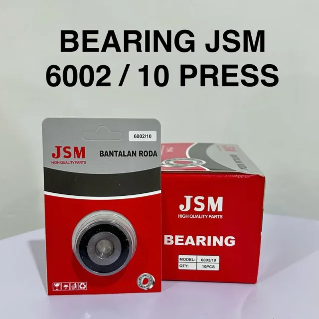 ISI 5 PC JSM LAHER BEARING PRESS 6002 10 6002-10 2RS JSM