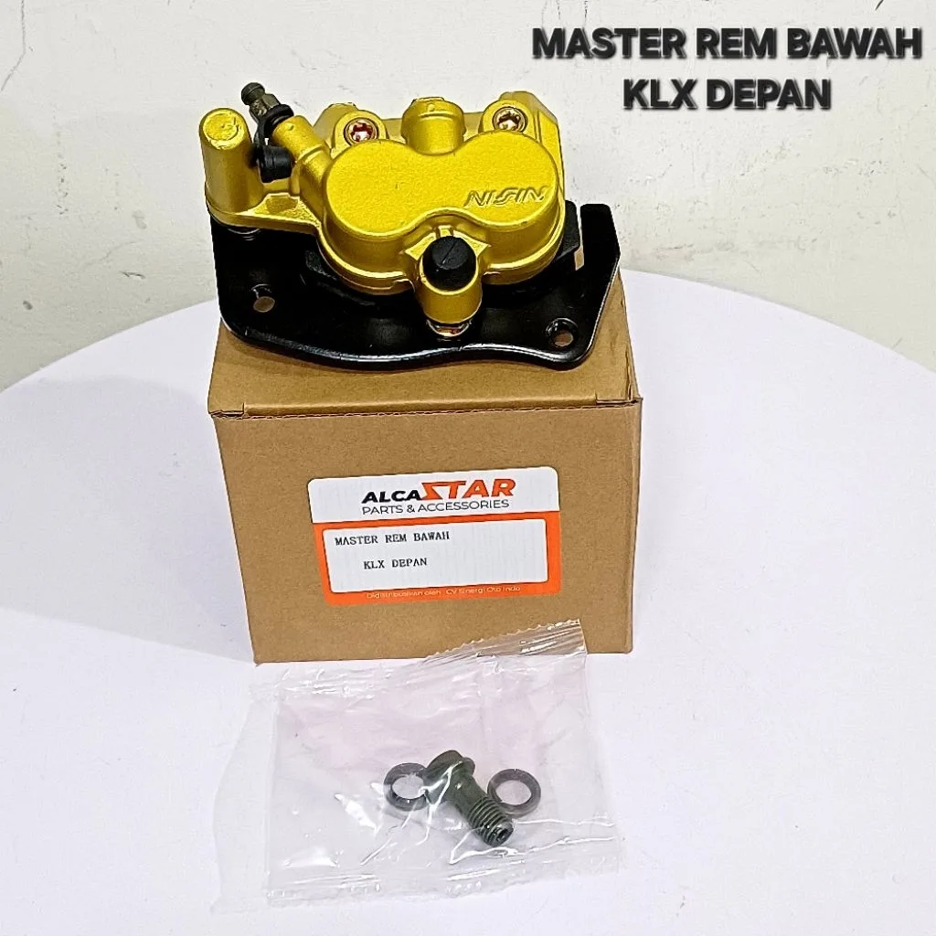 MASTER REM BAWAH KALIPER KEPALA BABI ASSY KLX 150 KLX150 FRONT DEPAN