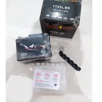 ACCU AKI KERING DOMINER GTZ5 HTZ5 YTZ5 5A TERMURAH AIR PISAH
