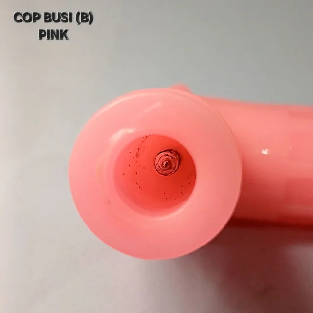 PER 2 BIJI COP BUSI B PINK TUTUP CANGKLONG BUSI WARNA PINK UNTUK 2 PCS
