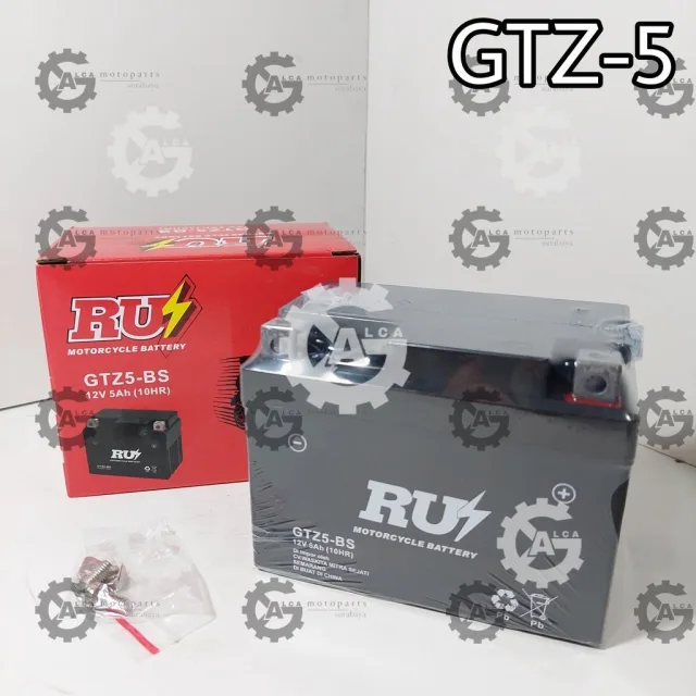 ACCU AKI KERING FULL KERING 1,4 KG RUI GTZ5 YTZ5 (AIR SUDAH TERISI)