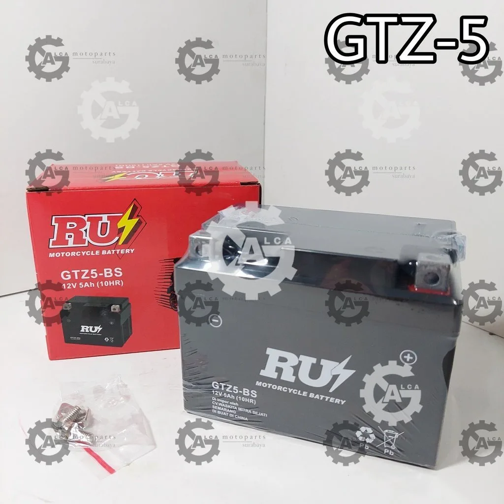 ACCU AKI KERING FULL KERING 1,4 KG RUI GTZ5 YTZ5 (AIR SUDAH TERISI)