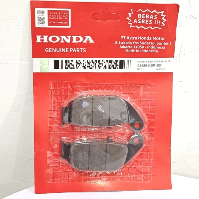 DISPAD KAMPAS REM CAKRAM BELAKANG MEGA PRO MEGAPRO NEW CBR 150 CB 150 SONIC BELAKANG KSP